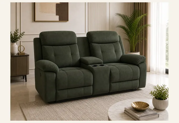 Console Recliner Loveseat