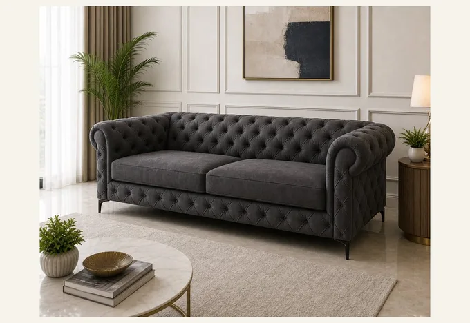 Chesterfield Tufted Sofa